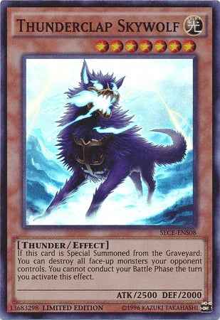 Thunderclap Skywolf [SECE-ENS08] Super Rare