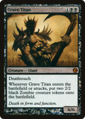 Grave Titan (MEDIA-002) - Duels of the Planeswalkers 2012 Promos Foil