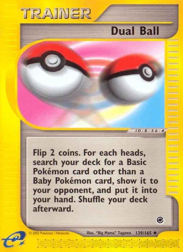 Dual Ball (139/165) [Expedition: Base Set]