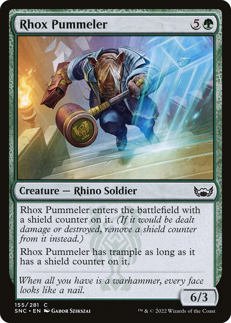 Rhox Pummeler (SNC-155) - Streets of New Capenna