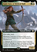 Catti-brie of Mithral Hall (AFC-313) - Forgotten Realms Commander: (Extended Art)