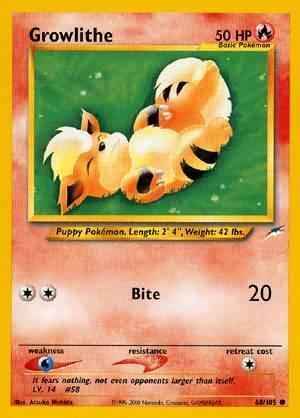 Growlithe (68/105) [Neo Destiny Unlimited]