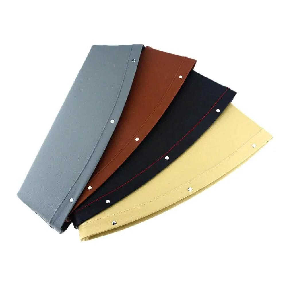 Car Organizer PU Leather Seat Slit Gap Pocket Storage