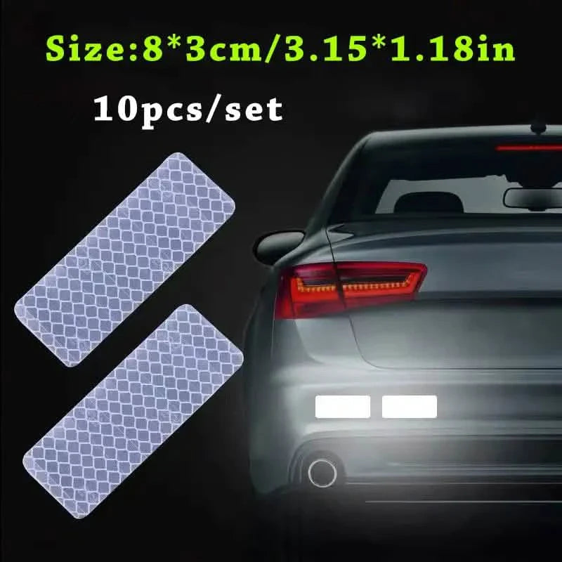 Car Truck Bumper Safety Reflective Warning Strip Stickers