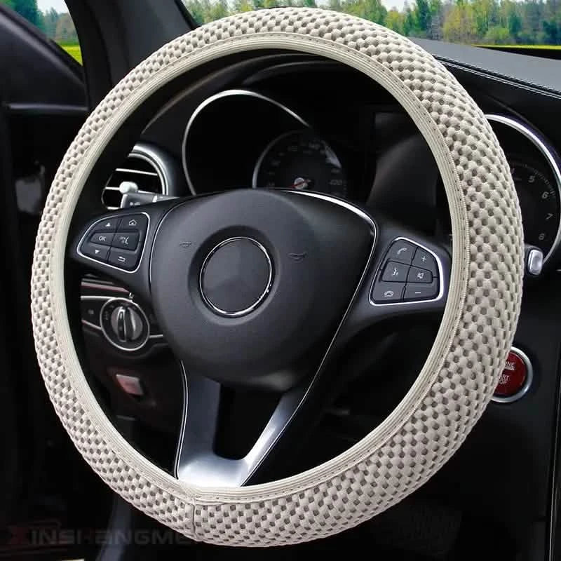 Carbon Fiber Sports Steering Wheel Cover