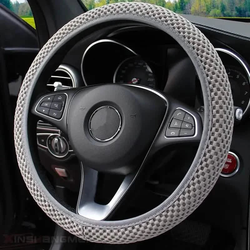 Carbon Fiber Sports Steering Wheel Cover