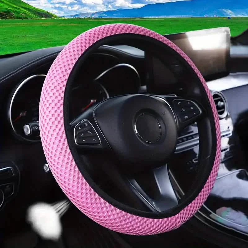 Carbon Fiber Sports Steering Wheel Cover