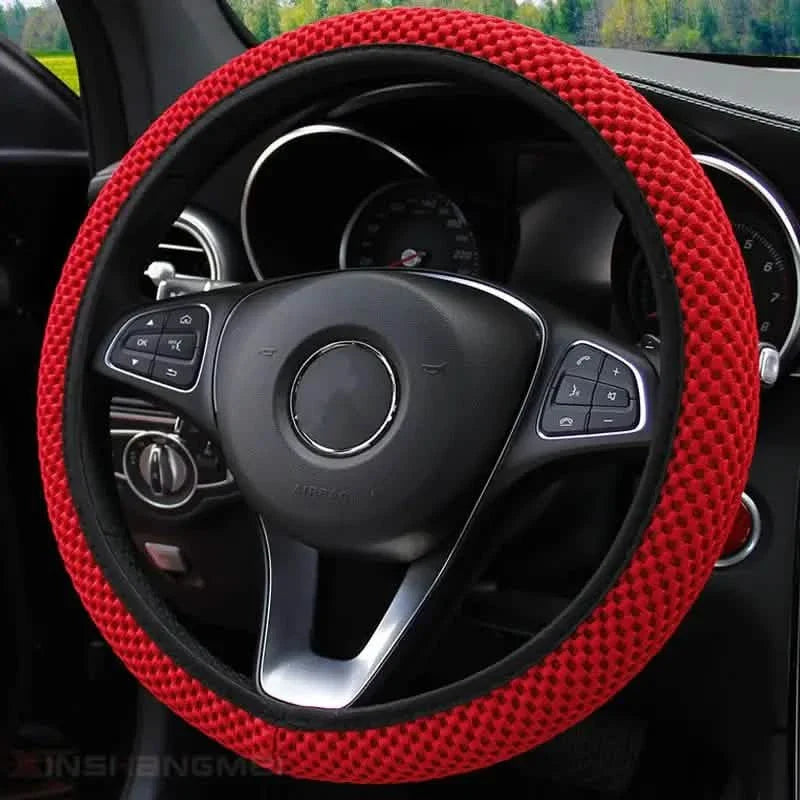 Carbon Fiber Sports Steering Wheel Cover