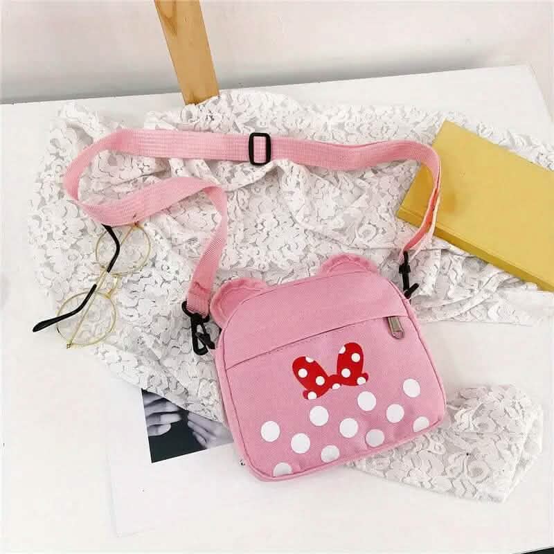 Cartoon Mouse Shaped Mini Coin Purse Shoulder Bag