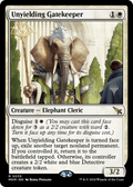 Unyielding Gatekeeper (PPMKM-035) - Murders at Karlov Manor Promos