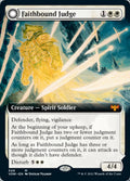 Faithbound Judge // Sinner's Judgment (VOW-348) - Innistrad: Crimson Vow: (Extended Art, Double Faced Transform) Foil