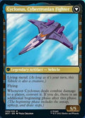 Cyclonus, the Saboteur // Cyclonus, Cybertronian Fighter (BOT-009) - Transformers: (convertdfc)