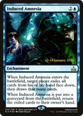 Induced Amnesia (PRE-40S) - Rivals of Ixalan Promos Foil