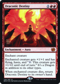 Draconic Destiny (PRE-130) - The Brothers' War Promos Foil