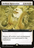 Brilliant Restoration (NEO-434) - Kamigawa: Neon Dynasty: (Extended Art)