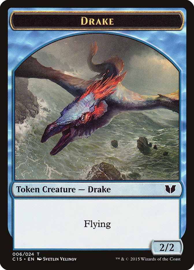 Drake (C15-6 // 20) - Commander 2015 Tokens