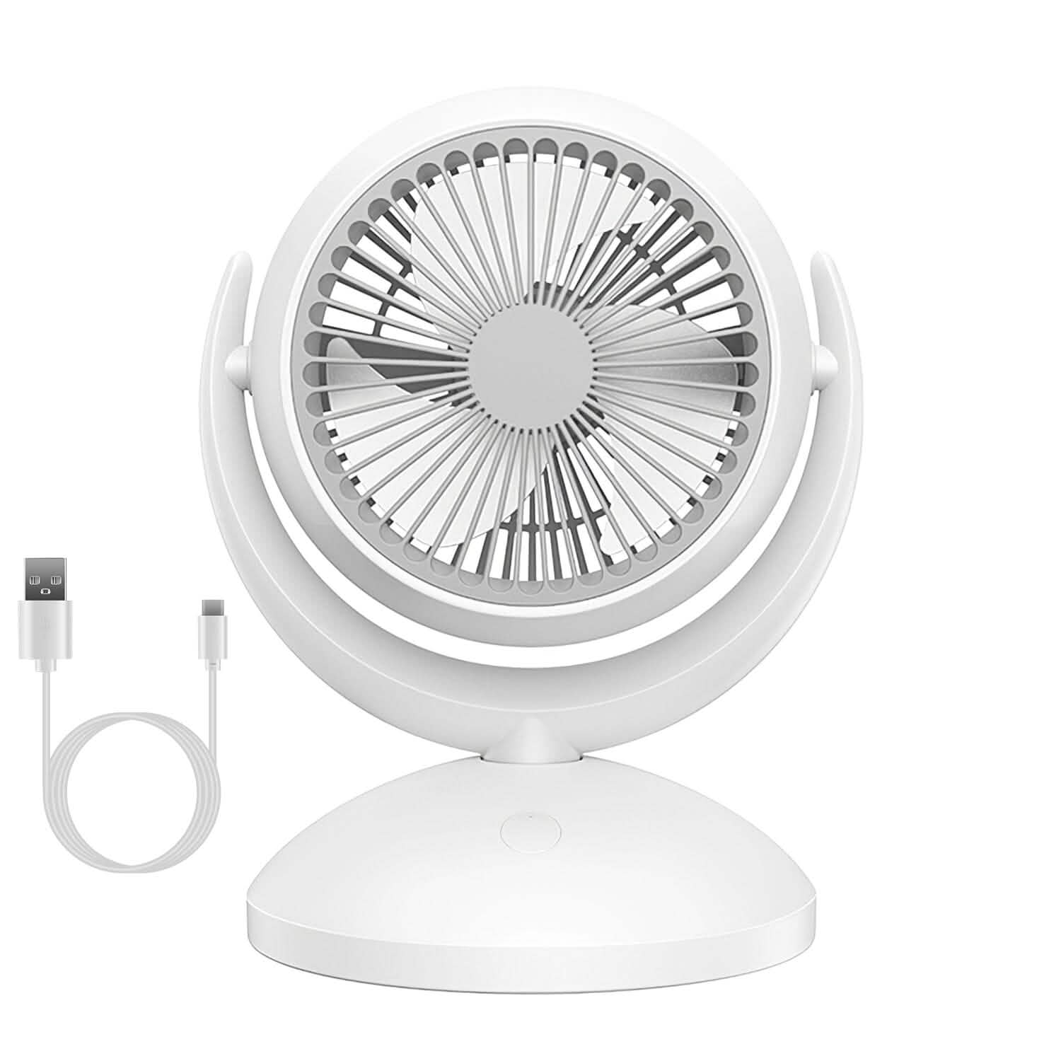 Desk Air Circulator Fan 4 Speed Adjustment