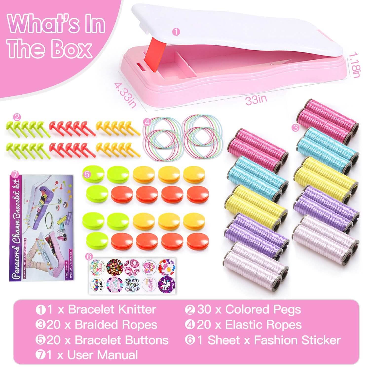 DIY Bracelet Making Kit for Kids