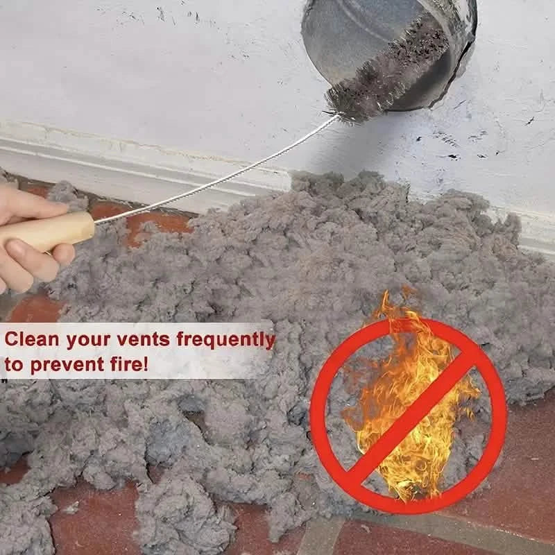 Dryer Vent Cleaning Made Easy with Lint-Cleaner Tool