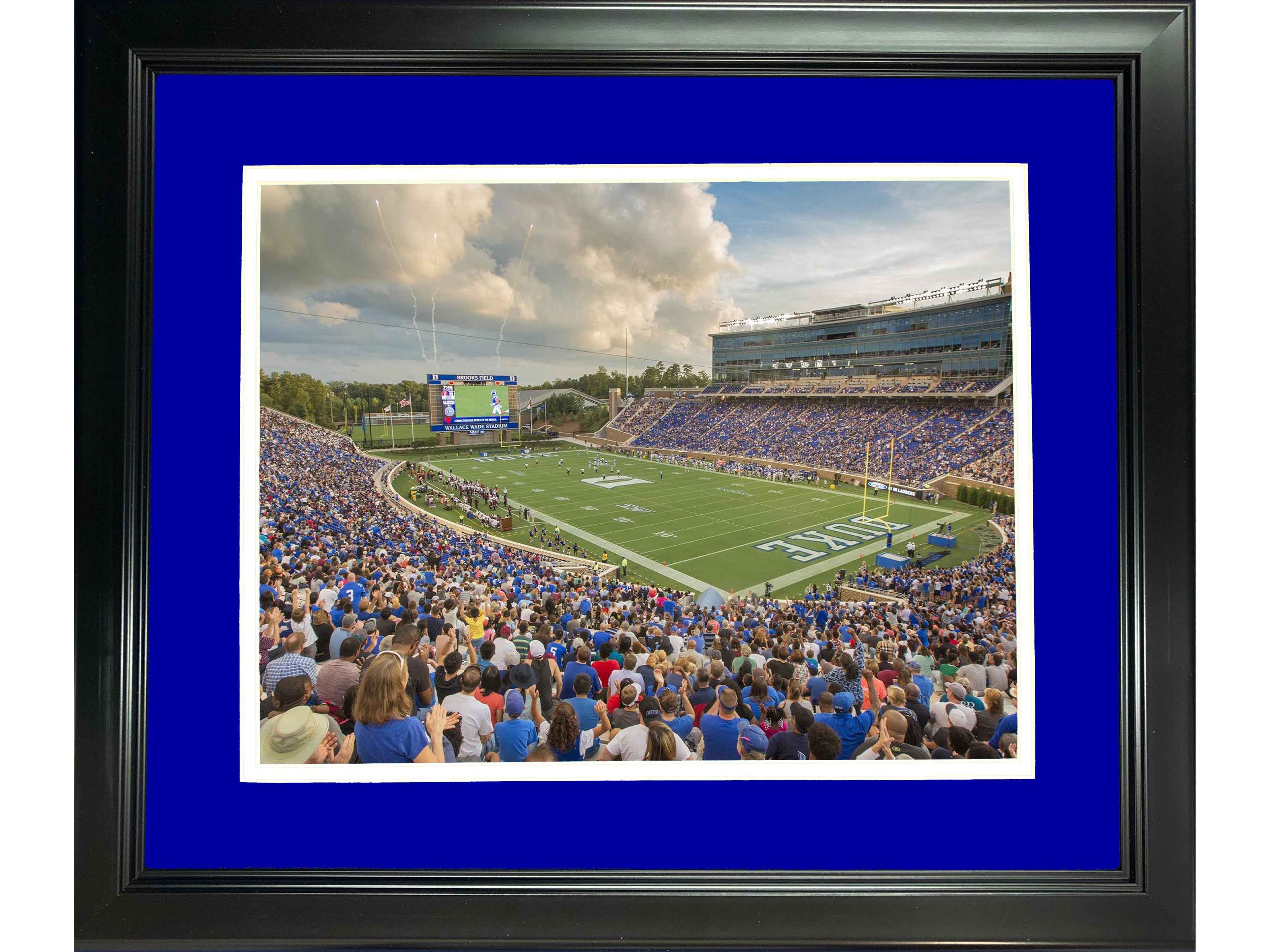 Framed Wallace Wade Stadium Duke Blue Devils 11"x14" NCAA Football Photo Professionally Matted