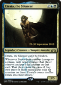 Etrata, the Silencer (PRE-170S) - Guilds of Ravnica Promos Foil