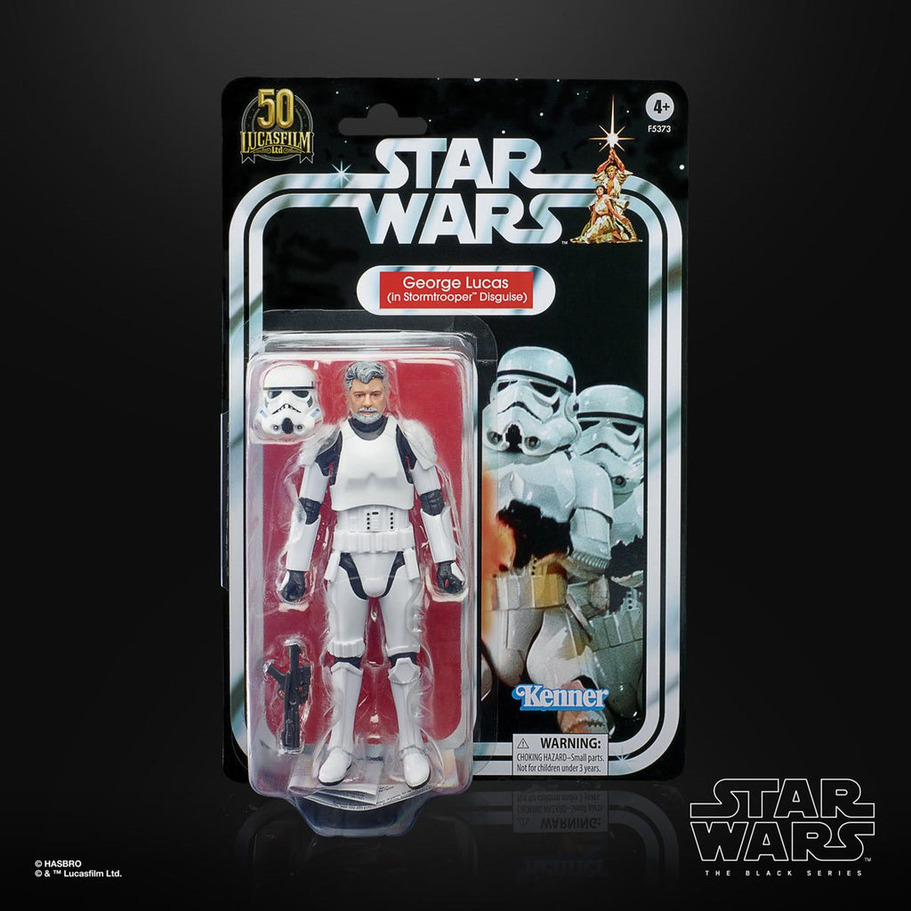 Star Wars The Black Series: George Lucas (in Stormtrooper Disguise) 6" Action Figure