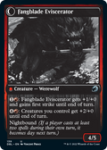 Fangblade Brigand // Fangblade Eviscerator (DBL-139) - Innistrad: Double Feature: (Double Faced Transform) Foil