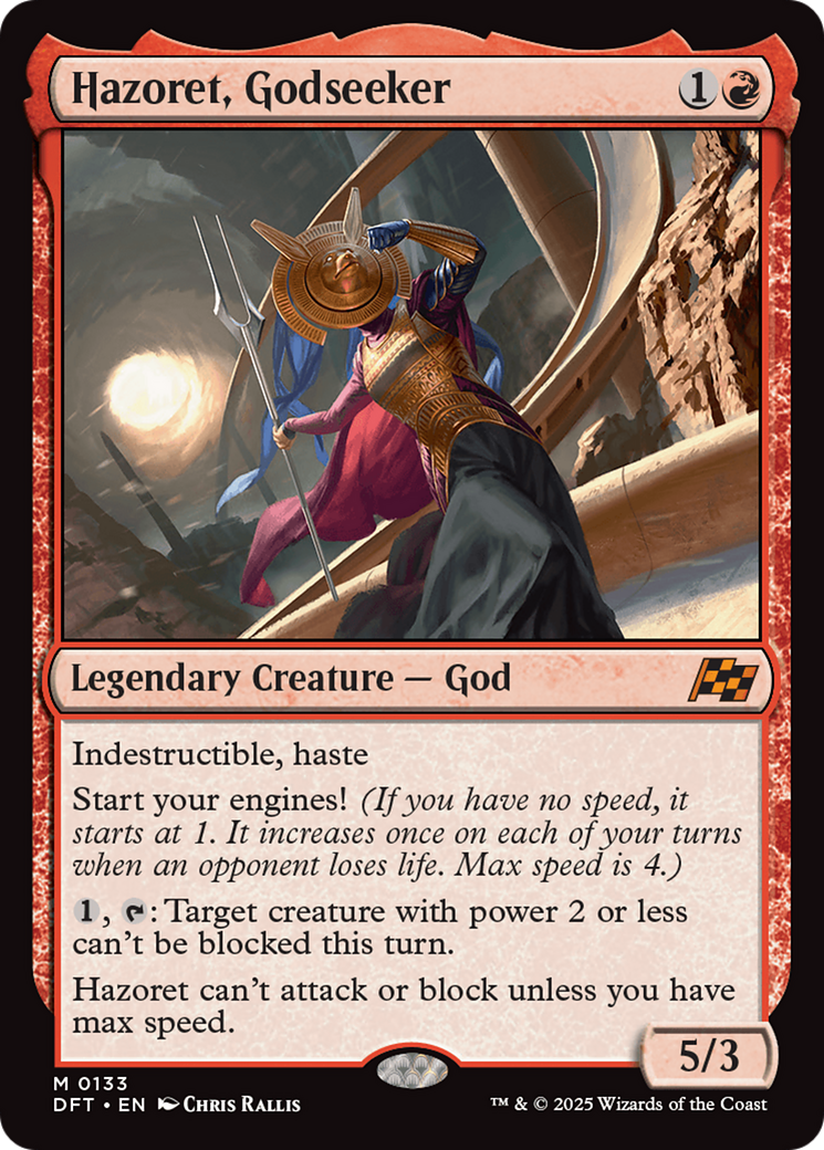 Hazoret, Godseeker (DFT-133) - Aetherdrift Foil