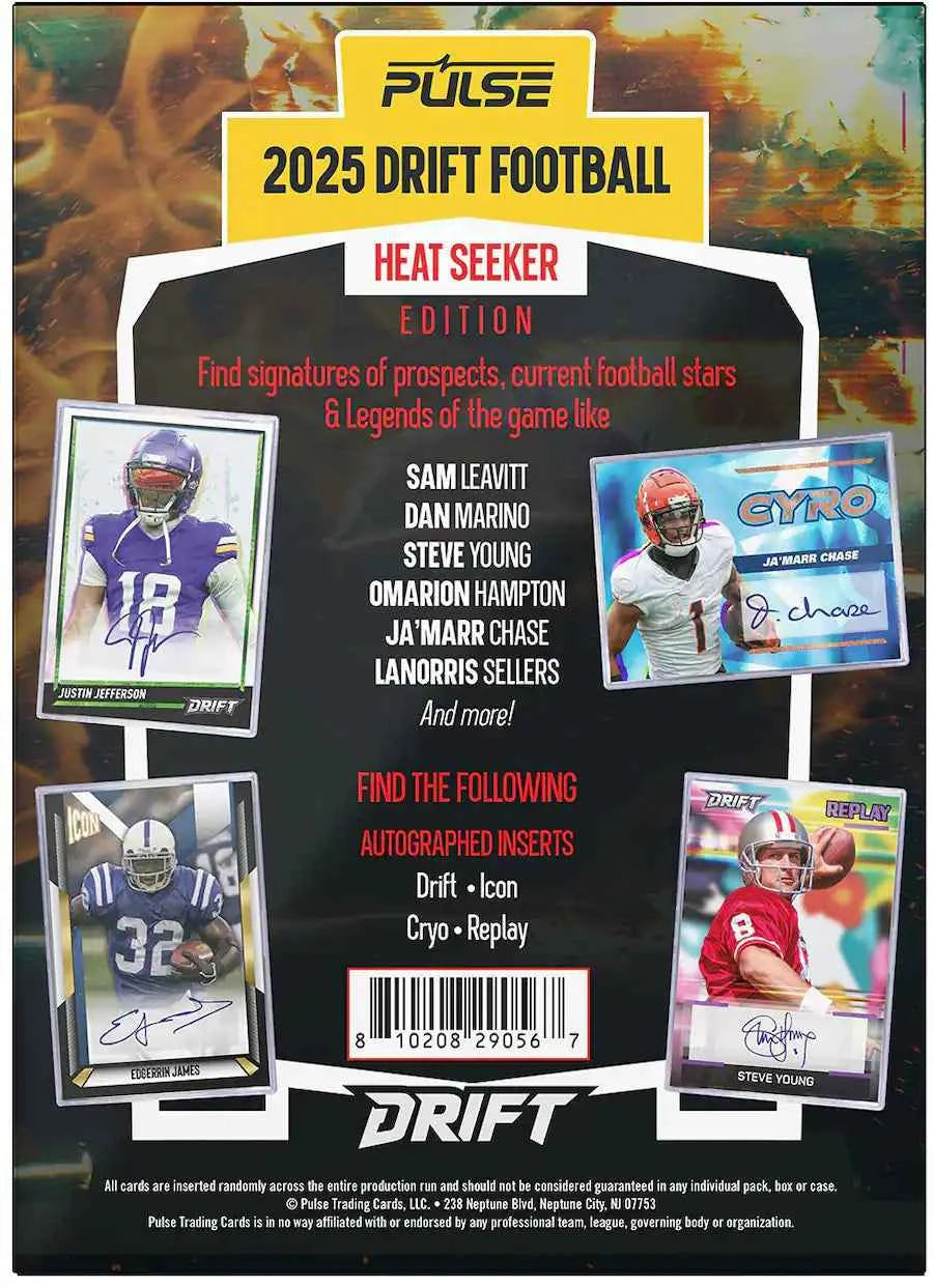 2025 Pulse Drift Football Heat Seeker Edition