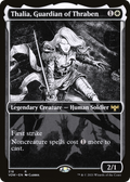 Thalia, Guardian of Thraben (VOW-318) - Innistrad: Crimson Vow: (Showcase)