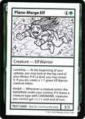 Plane-Merge Elf (CMB1-083) - Mystery Booster Playtest Cards 2021