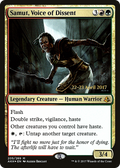 Samut, Voice of Dissent (PRE-205S) - Amonkhet Promos Foil