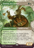 Finneas, Ace Archer (BLB-330) - Bloomburrow: (Showcase) (Borderless)