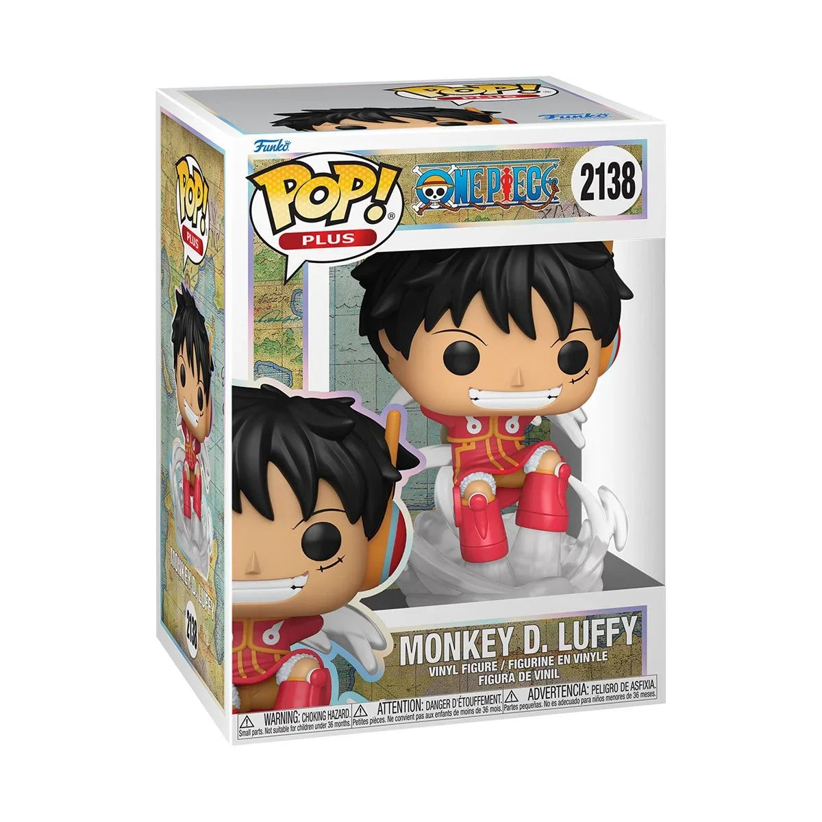 One Piece Egghead Island Monkey D. Luffy Funko Pop! Vinyl Figure Plus #2138