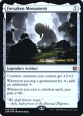 Forsaken Monument (PRE-244S) - Zendikar Rising Promos Foil