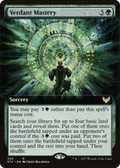 Verdant Mastery (STX-320) - Strixhaven: School of Mages: (Extended Art)