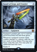 Sword of Forge and Frontier (PRE-244S) - Phyrexia: All Will Be One Promos Foil