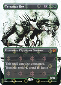 Tyrranax Rex (ONE-457) - Phyrexia: All Will Be One: (Showcase) (Borderless) Foil