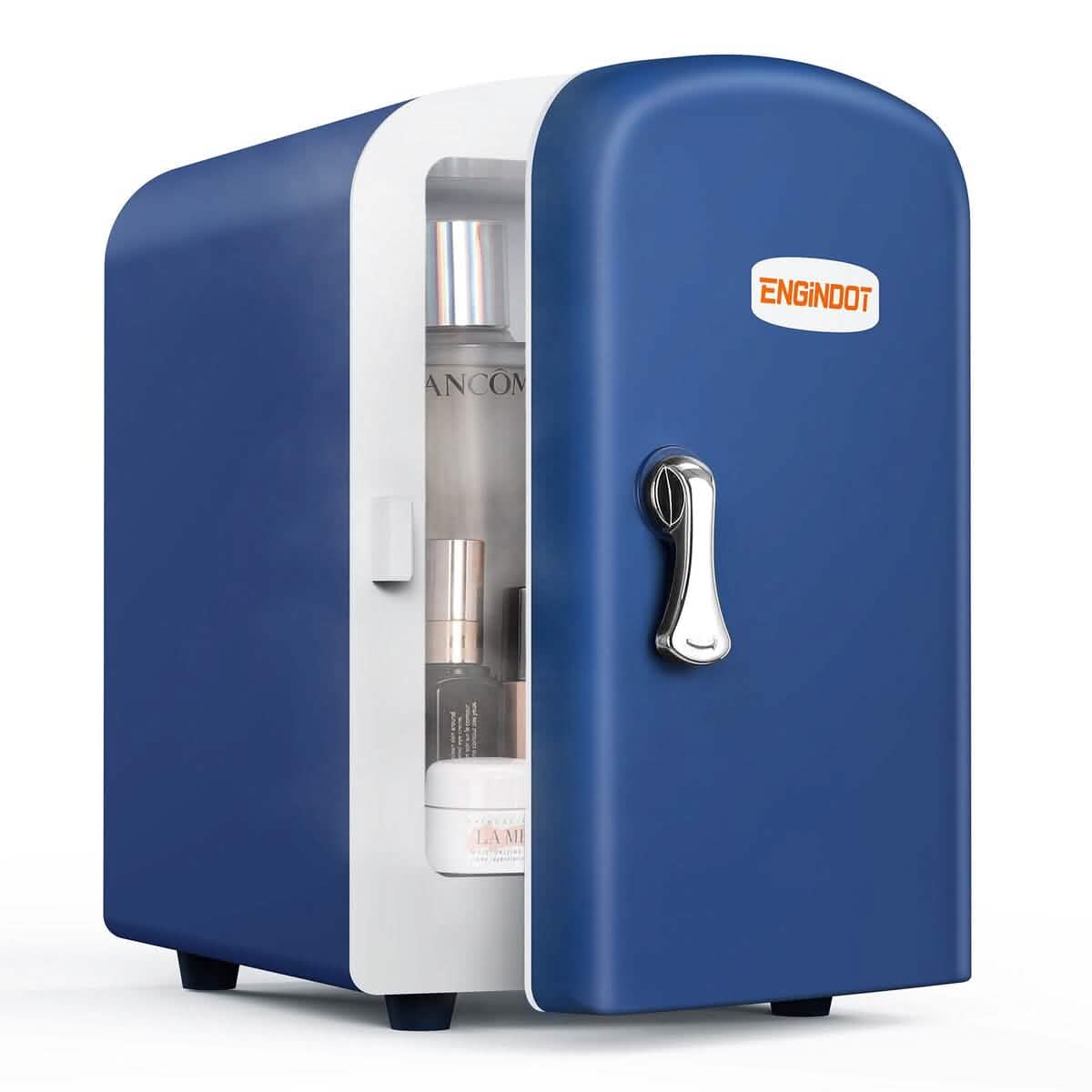 ENGiNDOT Mini Fridge, 4L AC/DC Portable Refrigerator
