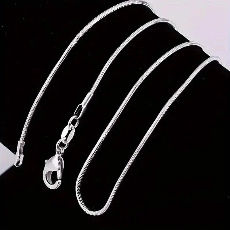 Exquisite Casual Snake Necklace Collarbone Chain Couple Pendant
