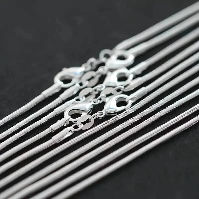 Exquisite Casual Snake Necklace Collarbone Chain Couple Pendant