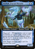 Deekah, Fractal Theorist (C21-353) - Commander 2021: (Extended Art)