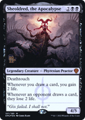 Sheoldred, the Apocalypse (PRE-107S) - Dominaria United Promos Foil