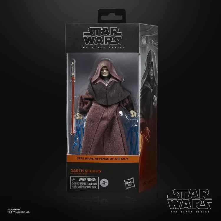 Star Wars: The Black Series 6" Darth Sidious (Revenge of the Sith)