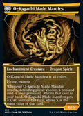 The Kami War // O-Kagachi Made Manifest (NEO-362) - Kamigawa: Neon Dynasty: (Showcase, fandfc)