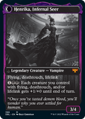 Henrika Domnathi // Henrika, Infernal Seer (DBL-386) - Innistrad: Double Feature: (Double Faced Transform)