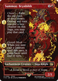 Summon: Brynhildr (FIN-366) - FINAL FANTASY: (enchantment) (Borderless) Foil