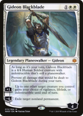 Gideon Blackblade (PPELD-13P) - War of the Spark Promos
