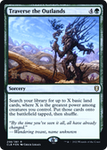 Traverse the Outlands (PRE-258S) - Battle for Baldur's Gate Promos Foil