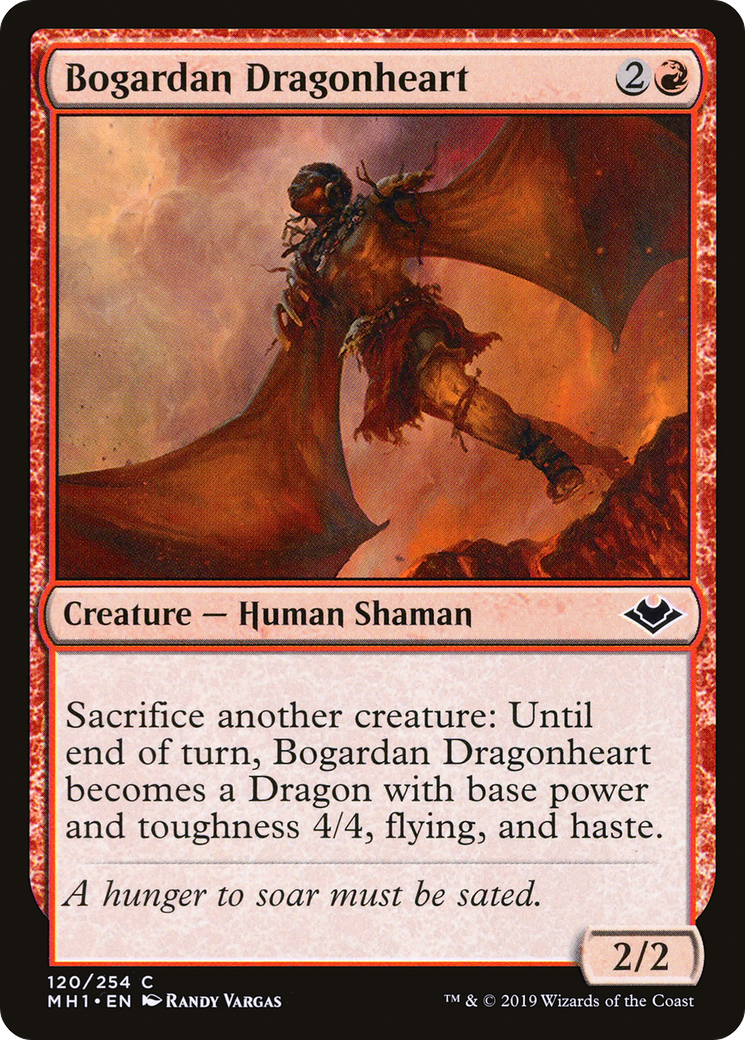 Bogardan Dragonheart (MH1-120) - Modern Horizons